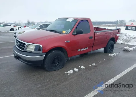 2000 Ford F-150 Work Series/Xl/Xlt из США, поврежденный, VIN 1FTZF1727YNB22341